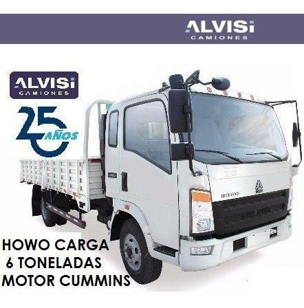 Sinotruk Howo Caja Piso Labrado Carga 6 Toneladas A/a + Iva