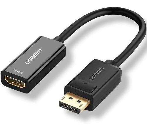 Cable Adaptador Displayport Dp Macho A Hdmi 4k Hembra Ugreen