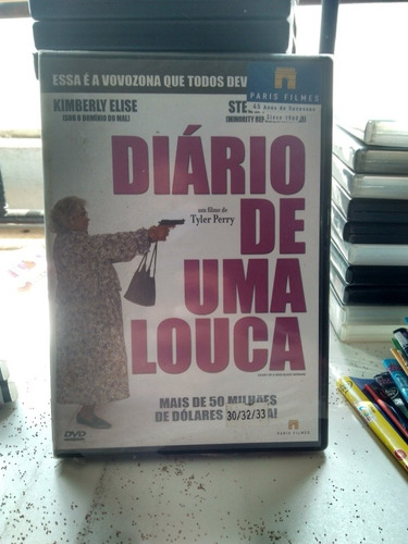 Imagem 1 de 1 de Diário De Uma Louca Dvd Original