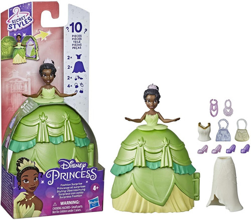 Tiana - Princesas Disney - Secret Styles - 10 Piezas