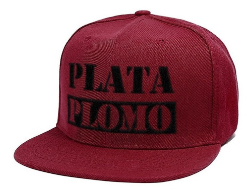 Gorra Plana Snapback Plata O Plomo Pablo Escobar New Caps