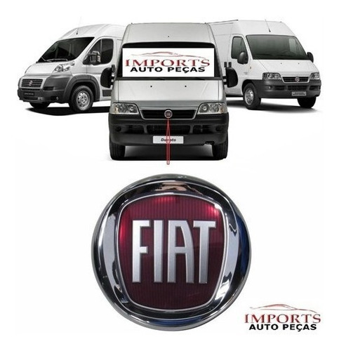 Sigla Emblema Dianteiro Ducato Maxicargo 2.8 8v 2008