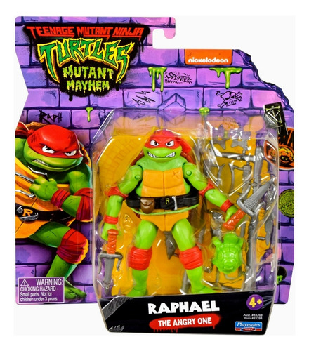 Raphael Figura 12cm Teenage Mutant Turtle Tortuga Ninja 