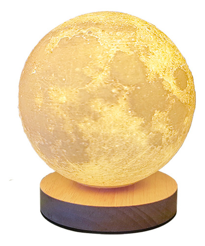 Lâmpada Lunar Giratória Lâmpada Lunar De Voz Inteligente