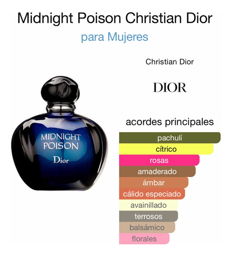 Midnight Poison Dior Discontinuo Raro Inconseguible