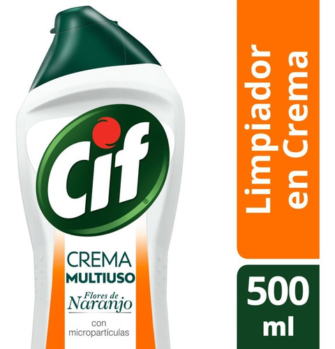 Cif Limpiador Cremoso Naranja X 500 Ml