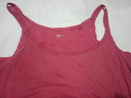 Musculosa Gap Rosa De Mujer Talle L