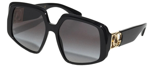 Lentes Sol Dolce & Gabbana Dg4386 Iconic Square Oversized 58