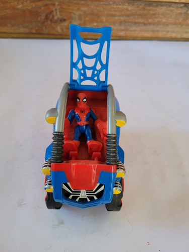 Spiderman Adventures Playskool Heroes Flip-out Stunt Buggy 2 (Usado)