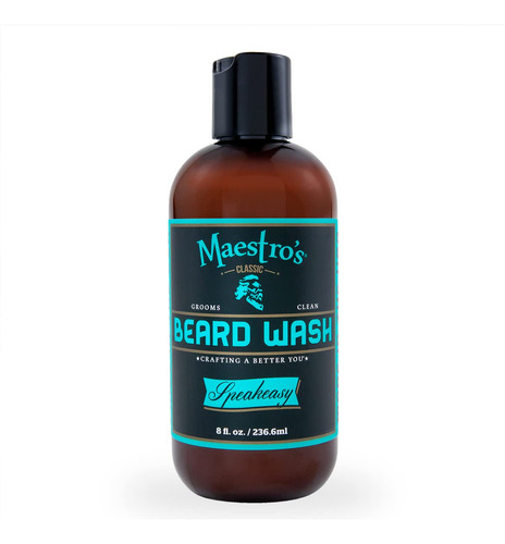 Maestro's Classic Beard Wash | Limpiador Suave Antipicazon, 