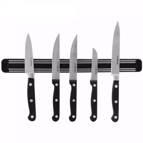 Barra Magnética Imã Facas Cozinha Churrasqueira 33cm