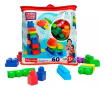 Comprar Mega Bloks Bolsa 60 Piezas Bloques, Juguete De Construcción