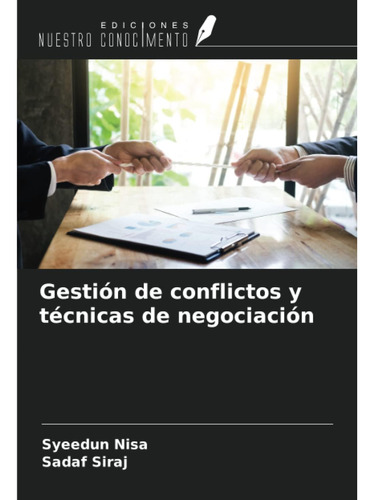 Libro: Gestión De Conflictos Y Técnicas De Negociación (span