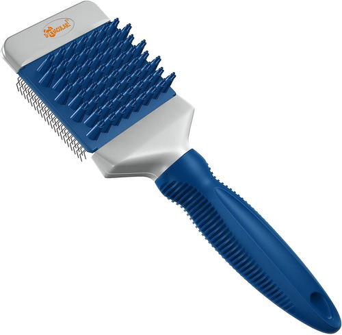  Pet Grooming Flexible Slicker And Massage Brush For Ca...