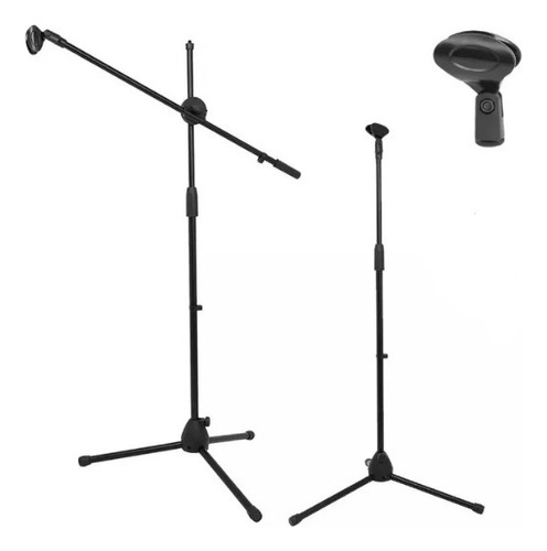 Base Grande Atril Para Microfono Stand Wd-901 Con Boom