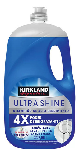 Kirkland Jabón Para Trastes Platinum Concentrado 2.6 L