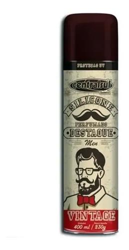 Silicone Perfumado Spray Vintage Destaque 400ml Centralsul 