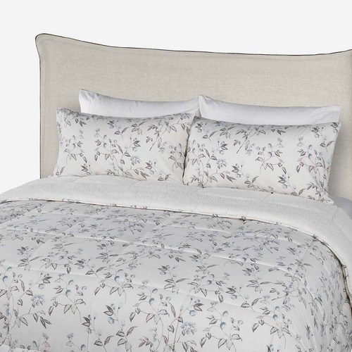 Plumón Alaska Sherpa Freya Beige 2 Plazas