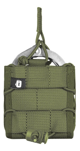 Porta Algemas Locked Invictus Militar Modular Tático Cor Verde