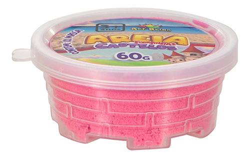 Imagem 2 de 9 de Massa Areia Pote Forminha Castelo Com 60 Gramas Brinquedo