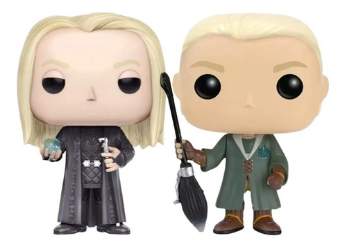 Kit Boneco Funko Pop Lucius 40 Draco Malfoy 19 Harry Potter