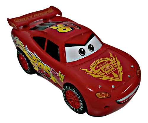 Carrinho Relâmpago Mcqueen Carros Fricção Metal Colecionavel