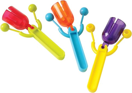 Lote De 12 Colores Surtidos Bell Theme Clacker Noisemakers