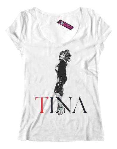 Remera Mujer Tina Turner Rp106 Dtg Premium