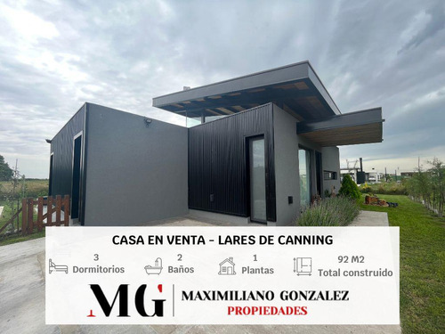 Casa En Venta - Lares De Canning, Ezeiza