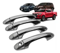 Comprar Kit X 4 Cubre Manijas Cromadas Toyota Hilux Sw4 2016 2017 2018 2019