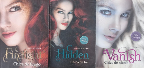 3 Libros - Firelight + Hidden + Vanish - Sophie Jordan Vr