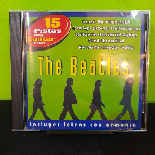 The Beatles 15 Pistas Para Cantar Cd