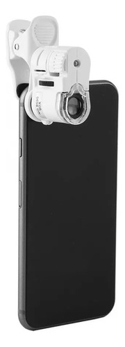 Microscopio For Phone Lens Lupa Led Zoom Clip 60x