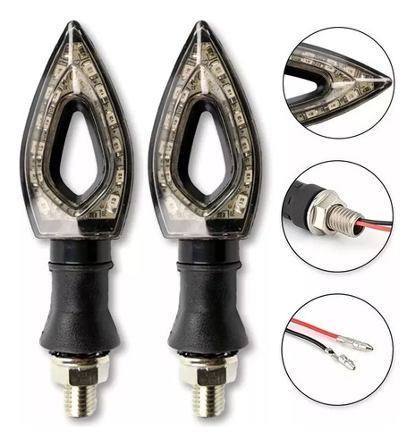 Juego X4 Farol Giro Led Moto Flecha Universal - En Xero