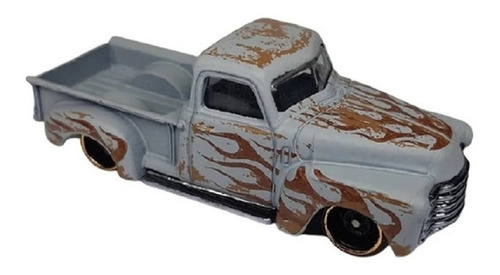 Hot Wheels Pickup '52 Chevy Coleção 2021 Hw Flames 3/5