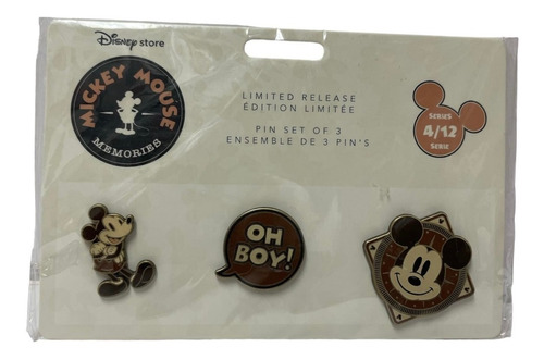 Disney Mickey Mouse Memories Set De Pines Abril ,4 De 12)