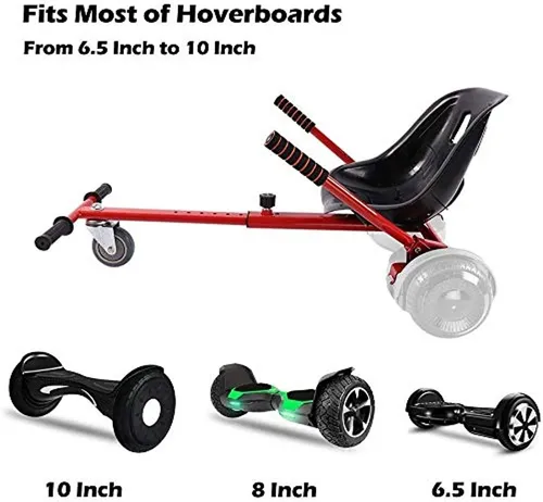 Hishine Hover Kart Hoverboard Asiento Accesorio Para Auto Eq