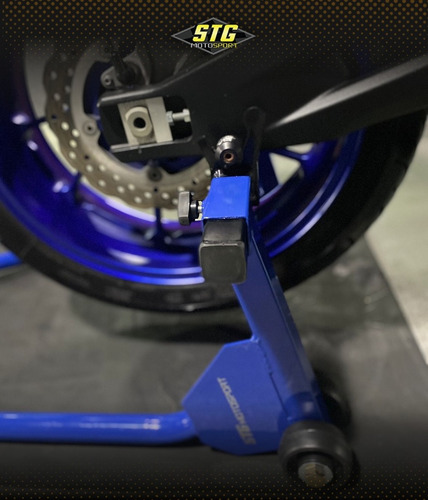 Caballete Reforzado Para Moto Con Y Sin Spools