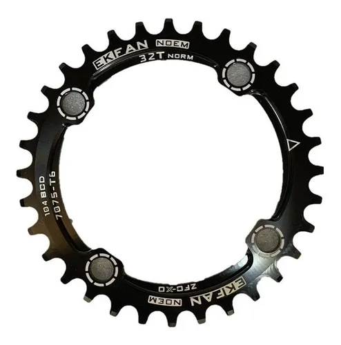 Monoplato Plato Chainring 1x10 11 12 Ekfan 104bcd 32 Dientes