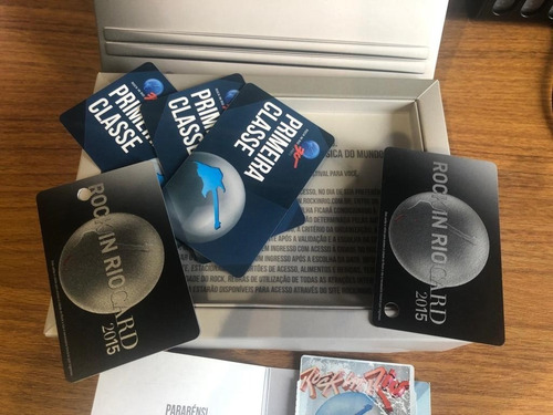 Ingresso Rock In Rio 2015 Edição De 30 Anos (Usado)
