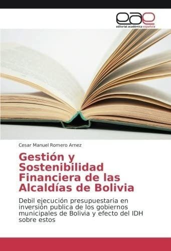 Libro: Gestión Y Sostenibilidad Financiera De Las Alcaldía