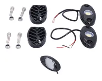 Comprar Par De Luces Rock Lights Blancas, 9 Led, Chasis Ip68, Lámpar