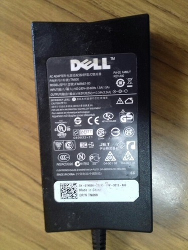 Cargador Notebook Dell Original Fa65ne1-00 19,5 V 3.34a