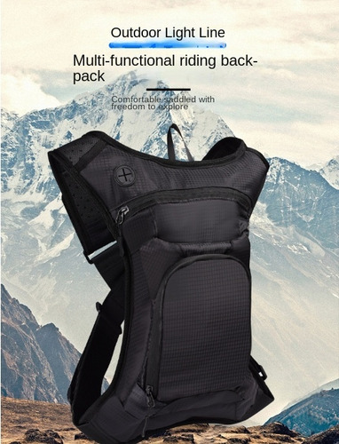 Mochila De Motociclismo Impermeable De Gran Capacidad