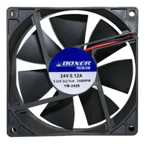 Comprar Ventilador Fan 24vdc 92x92x25mm De 2 Cables Fan Cooler 24v