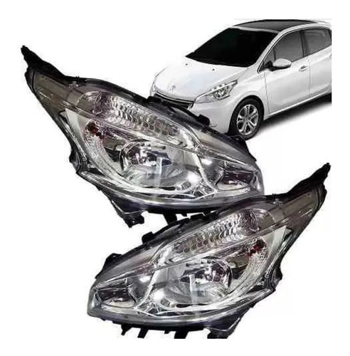 Optica Peugeot 208 2020 2021 2022 Led