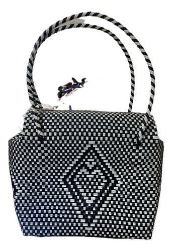 Bolsa Artesanal Entretejida Hecha A Mano Para Mujer Tote Bag