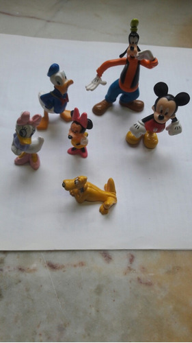 Muñecos Disney Mickey Minnie Goofy Pluto Pequeños Decoracion
