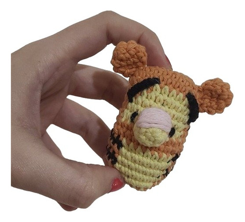 Oferta- Llavero Winnie Pooh- Muñeco Tejido - Amigurumi