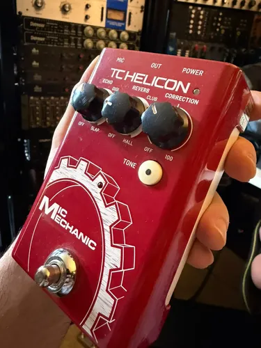 Pedal De Efeito Tc Helicon Mic Mechanic 2 Vermelho | MercadoLivre